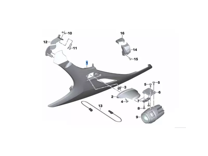 BMW Complete pack Additional LED headlamps - K1600GTL [2022-]