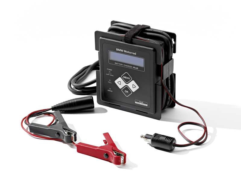 BMW Motorrad Battery Charger Plus (230V/50HZ ECE) - for all types of batteries