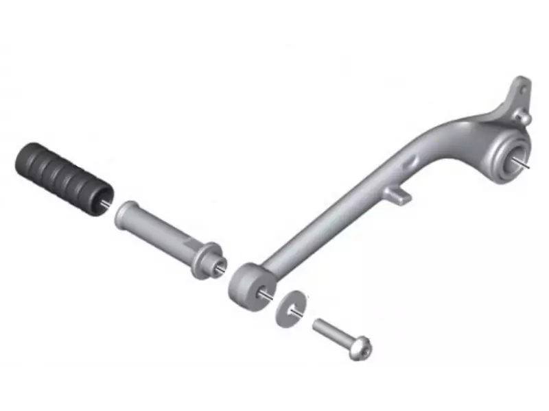 BMW Brake Pedal (Chrome) Genuine - R18/Classic/B