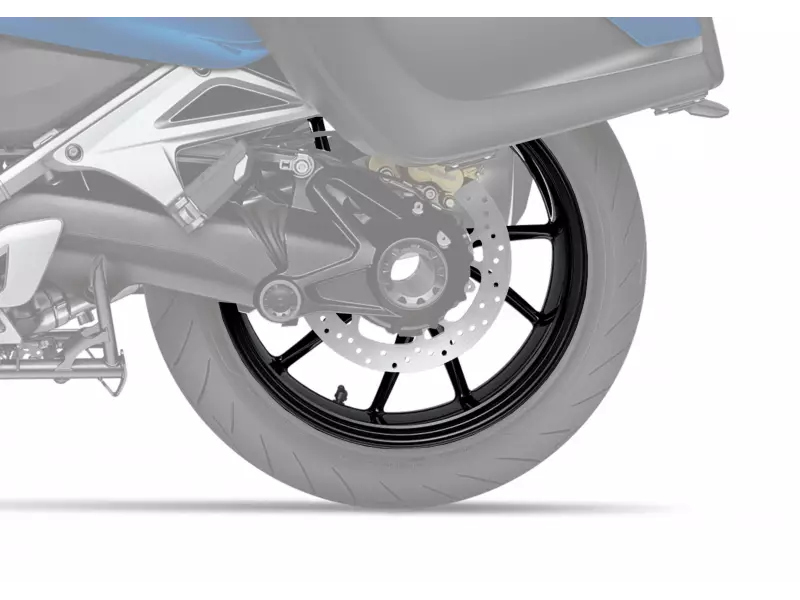 BMW Black cast iron rear wheel (5.5x17) - R1250RT/R/RS