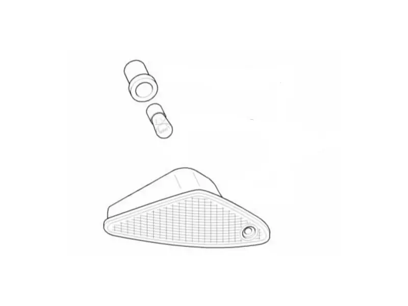 BMW Front Indicators (blinkers) Left Genuine - K1200RS (2001-2005)