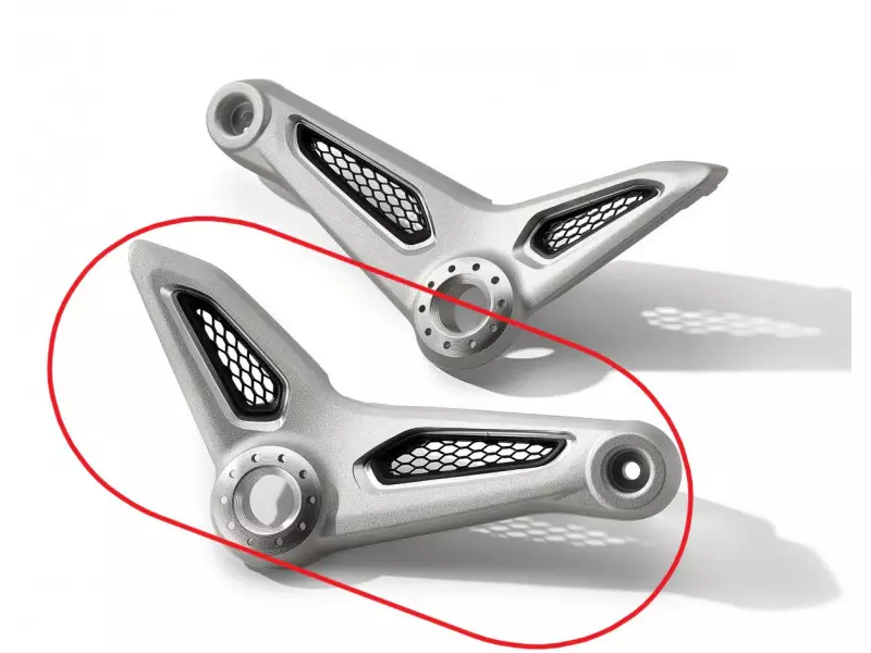 BMW Left side support for rider saddle CLASSIC Option 719 - R Nine T/Pure/Scrambler/Racer/Urban G/S