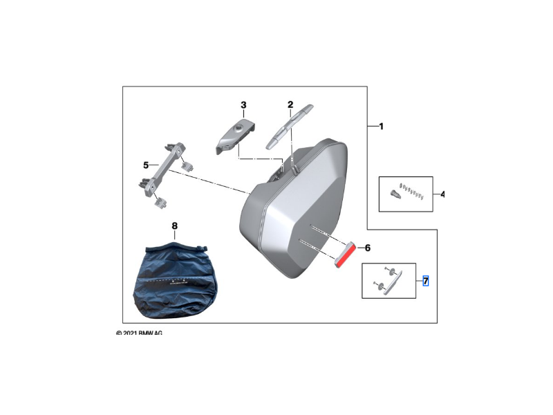 BMW Pad set - F900R - A2 - F900XR - A2