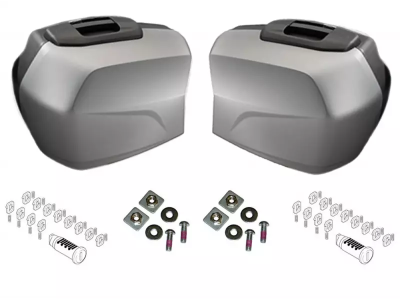 BMW Set Motorcycle Pannier - S1000XR (K49) (GRANIT GREY)