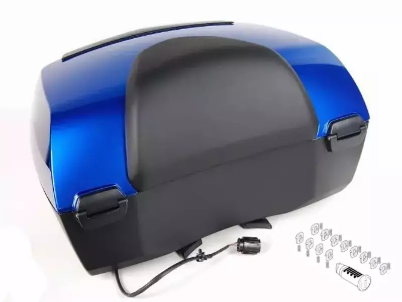 BMW Set Top Case 49L (LUPIN BLUE METALLIC) - K1600GT 2017-2021 (Codeable Key)