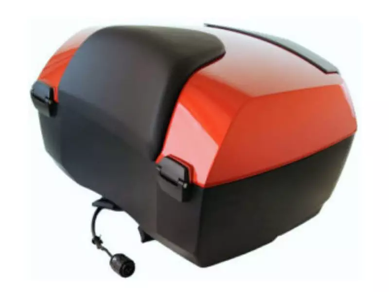 BMW Set Top Case 49L (SAKHIR ORANGE METALLIC) - K1600GT 2011-2016 (Codeable Key)
