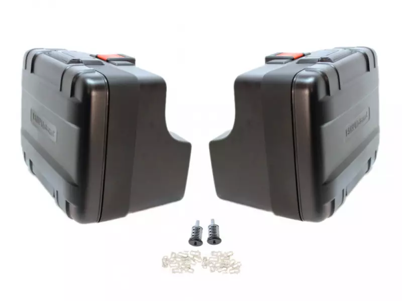 BMW Set Motorcycle Pannier Vario - F650GS (K72) / F700GS (K70) / F800GS (K72) (Codable Key)
