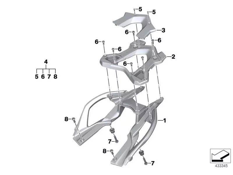 Rear Racks lower part
