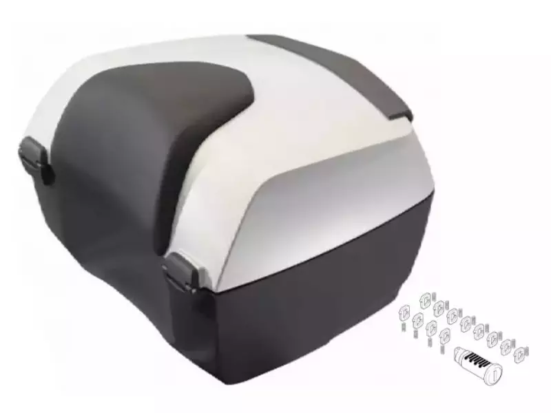BMW Set Top Case 49L (ALPINE WHITE) - K1600GT 2017-2021 - R1250RT [2020-] (Codeable Key)