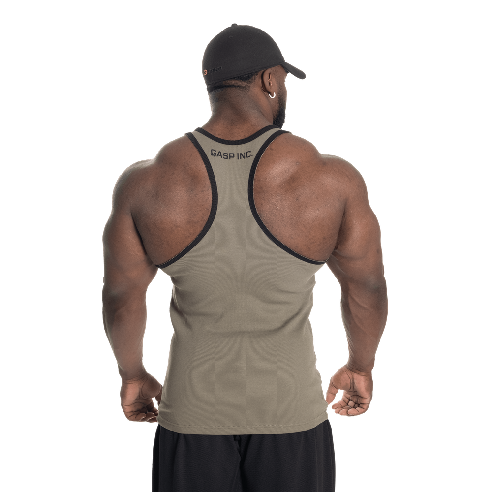 Ribbed T-back