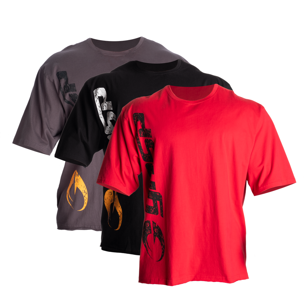 GASP Iron Tee 3-pack