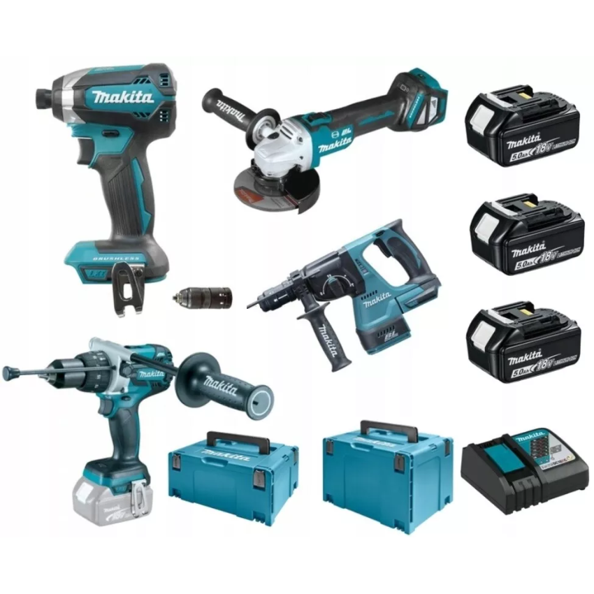 MAKITA DLX4158TJ - Combo Kit with 4 LXT&reg; tools