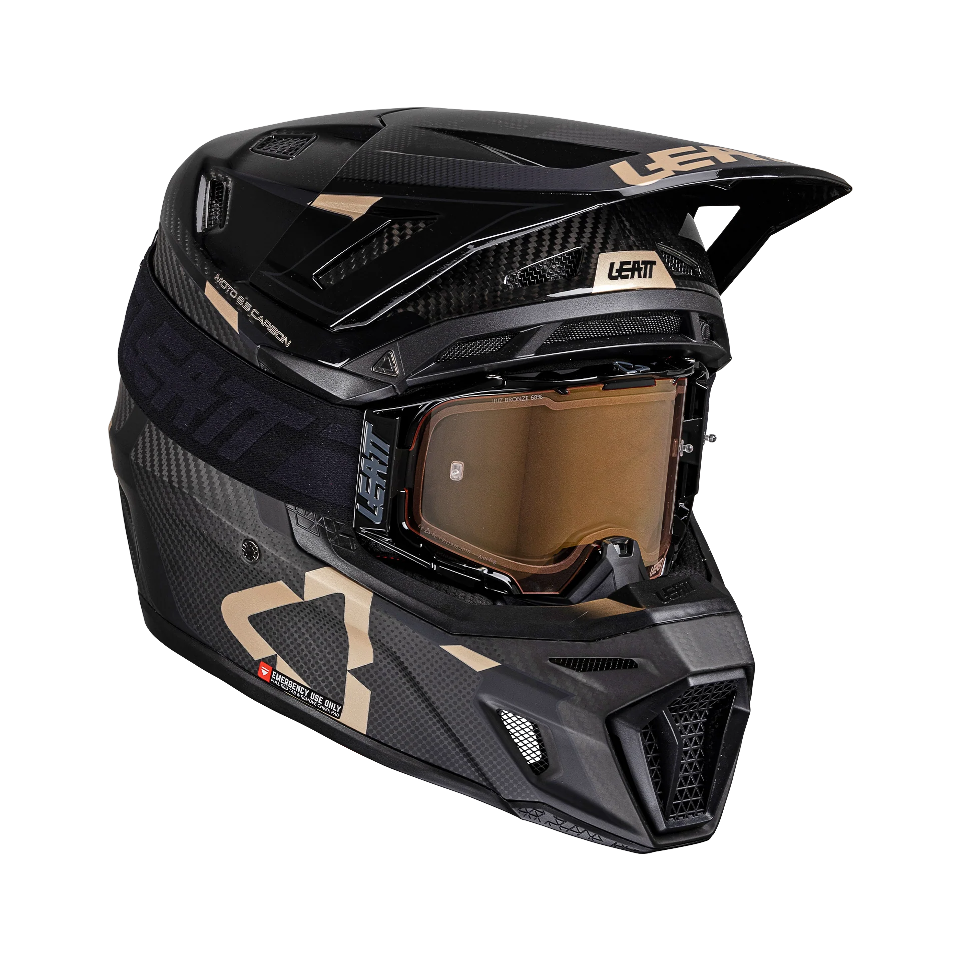 Helmet Kit Moto 9.5 Carbon with 6.5 Iriz Goggle
