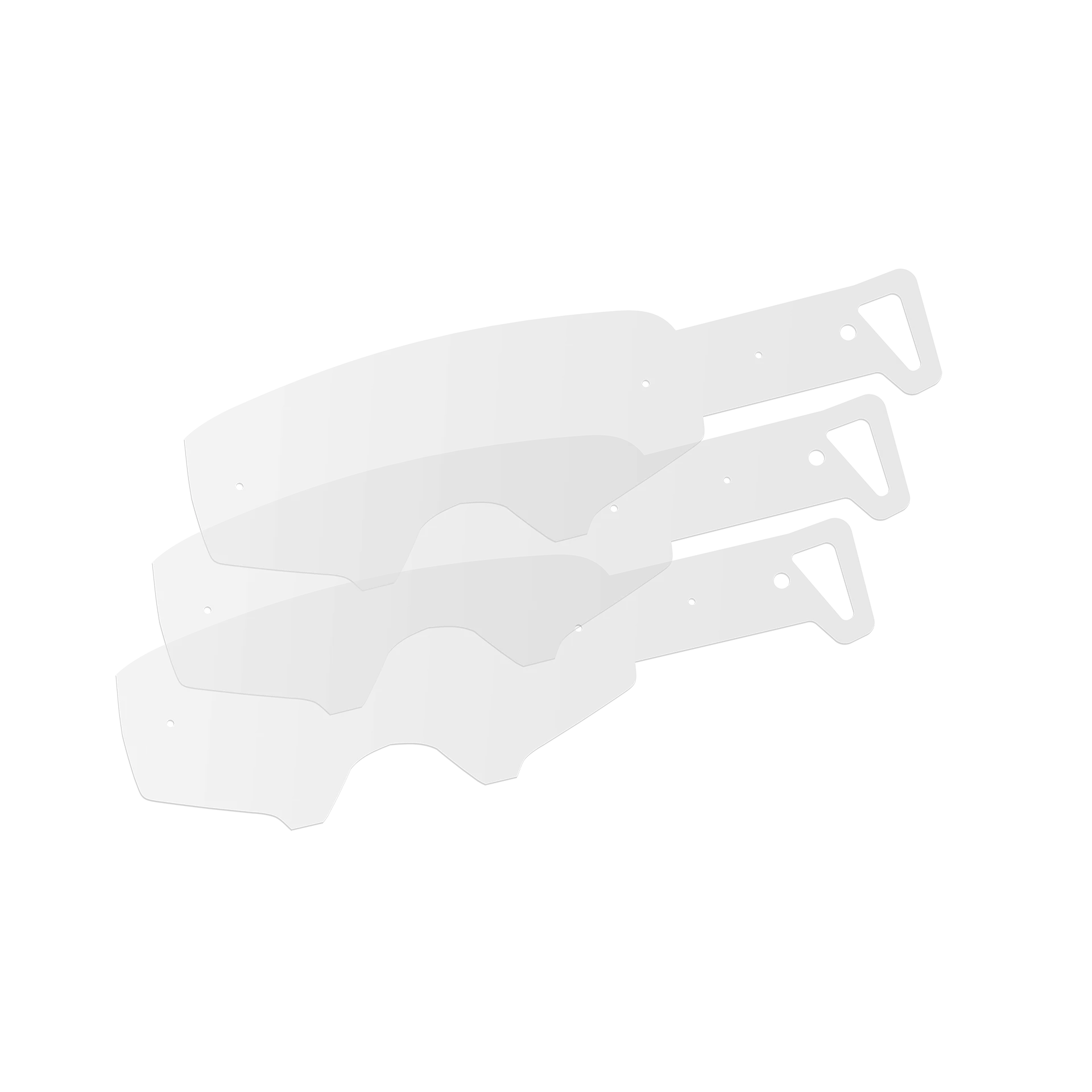 Tear-Off Velocity - Laminated Perimeter Sealed