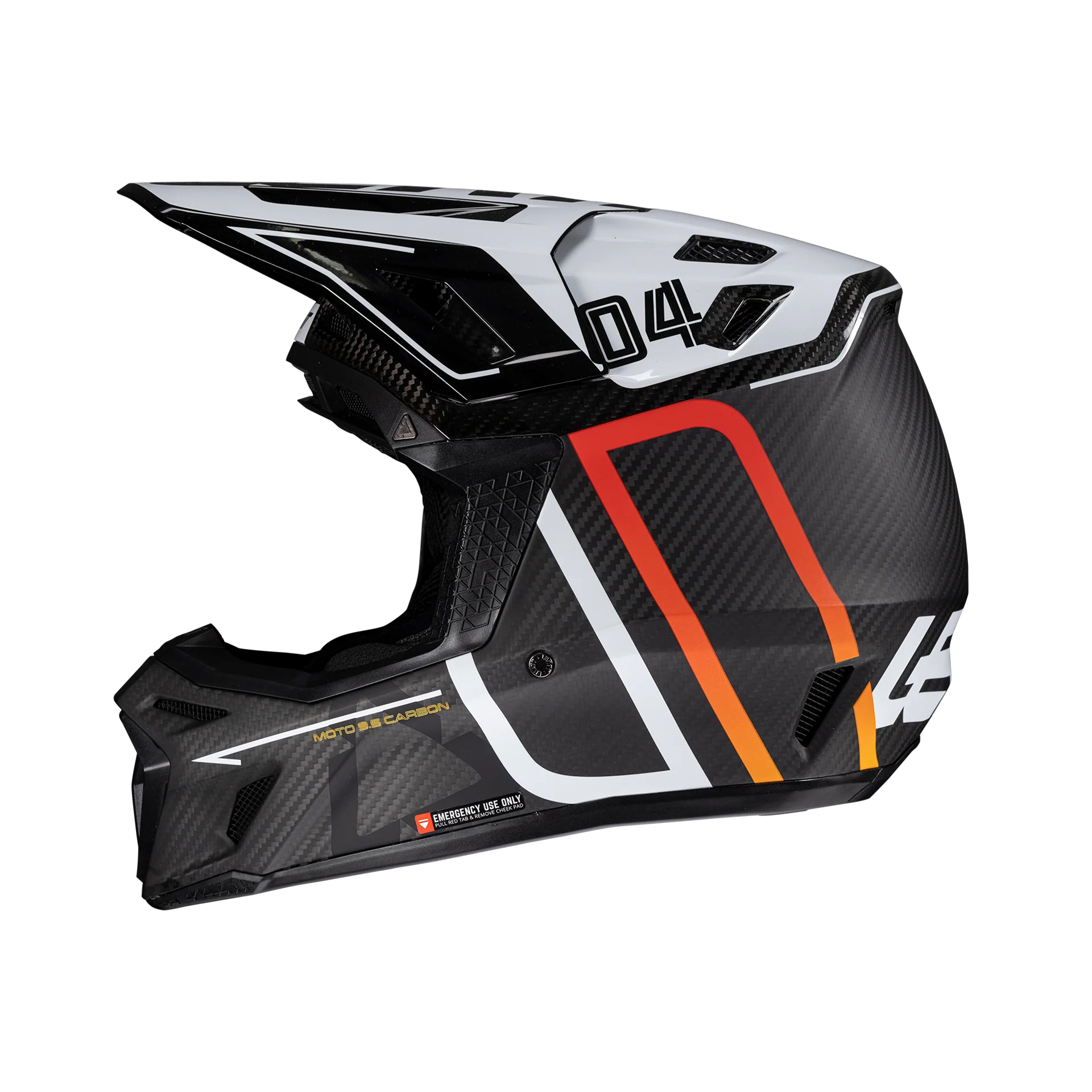Helmet Kit Moto 9.5 Carbon with 6.5 Iriz Goggle