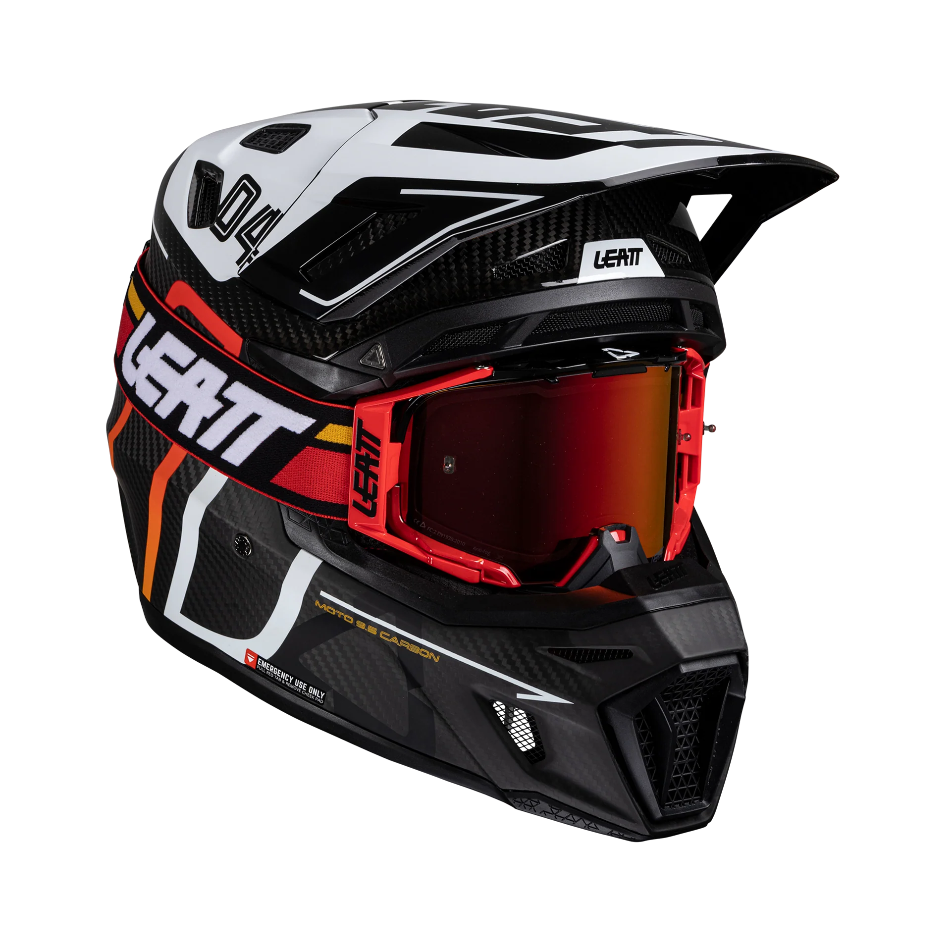 Helmet Kit Moto 9.5 Carbon with 6.5 Iriz Goggle