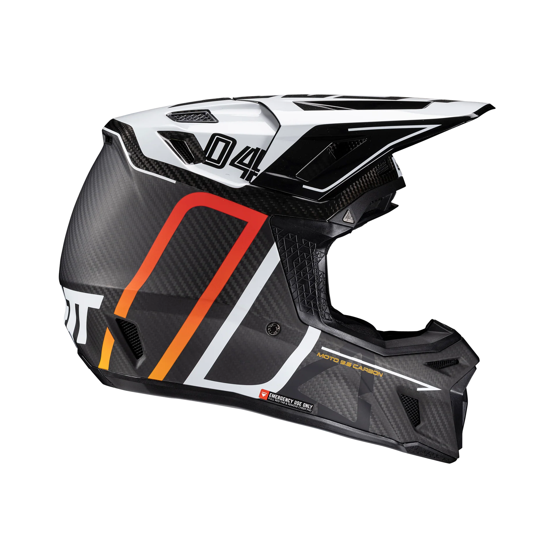 Helmet Kit Moto 9.5 Carbon with 6.5 Iriz Goggle
