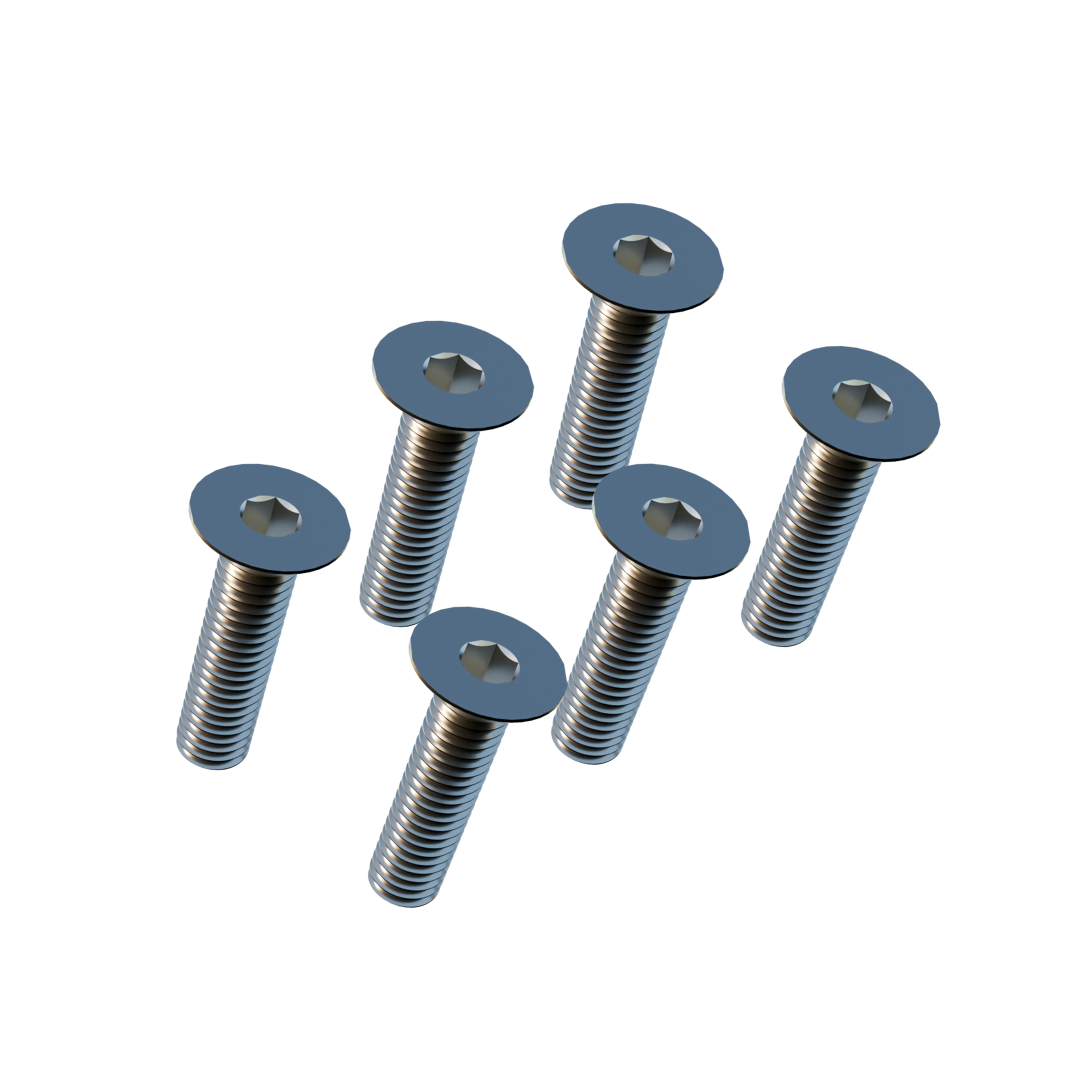 Bolt Kit Titanium Gravity Stems - 6pcs
