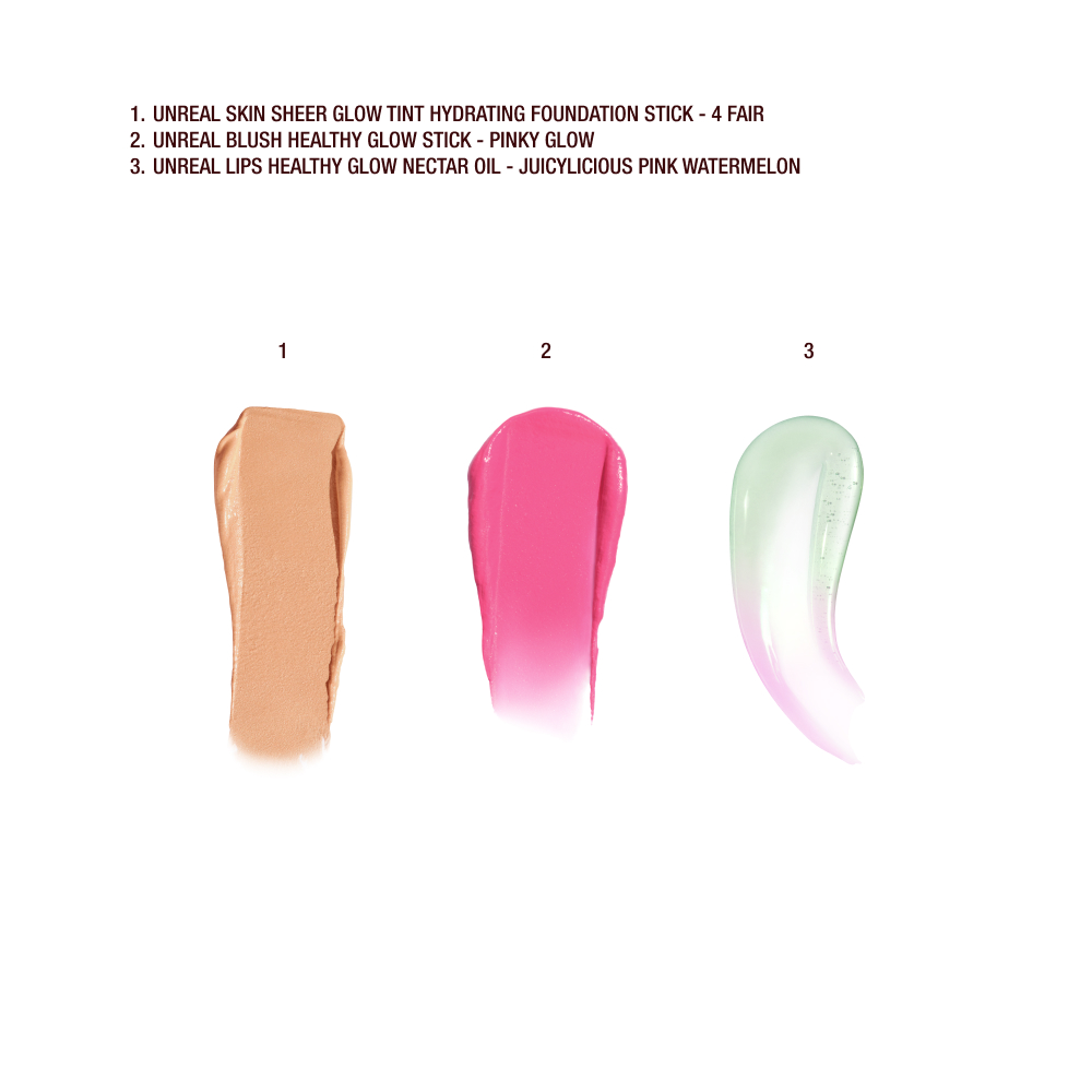 UNREAL SKIN, LIPS & CHEEKS KIT