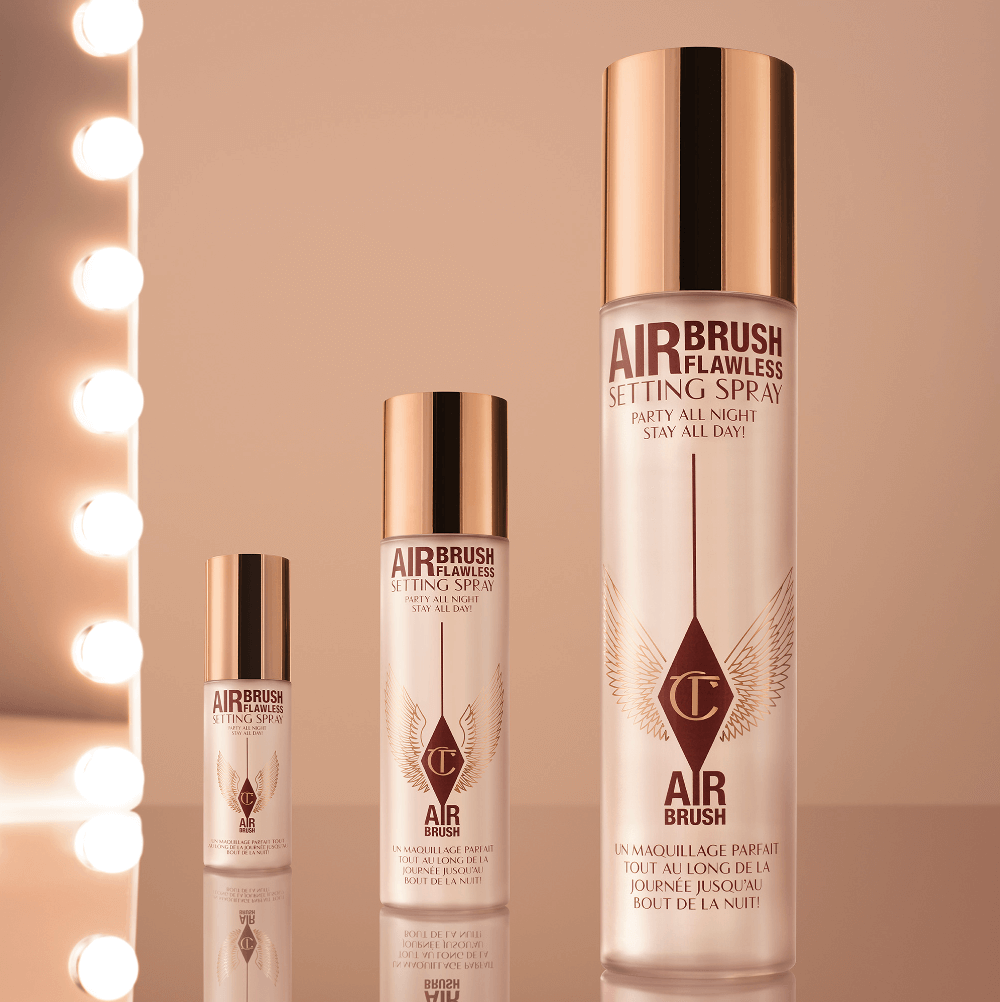 AIRBRUSH FLAWLESS SETTING SPRAY XL & MINI DUO
