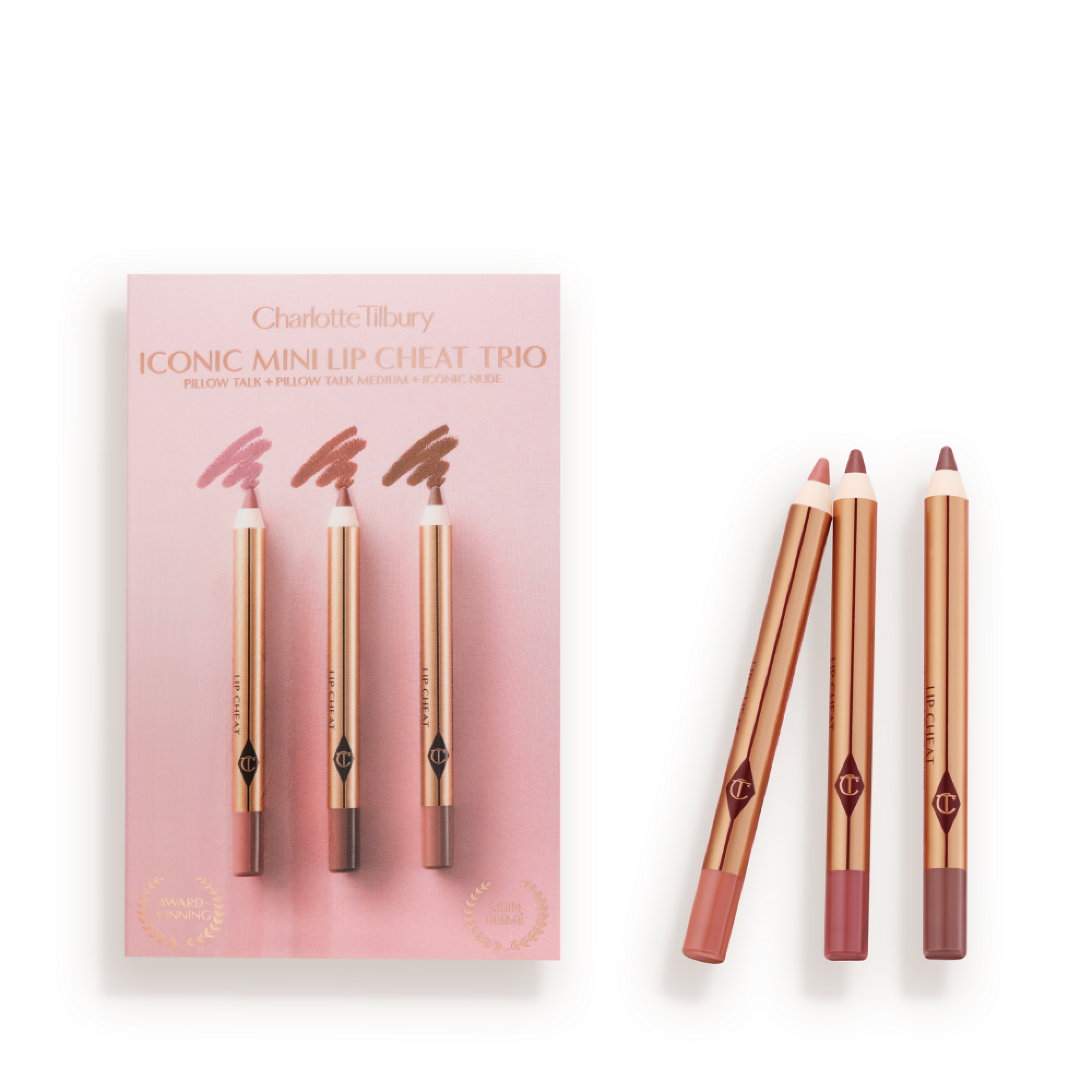 CHARLOTTE'S ICONIC LIP CHEAT TRIO