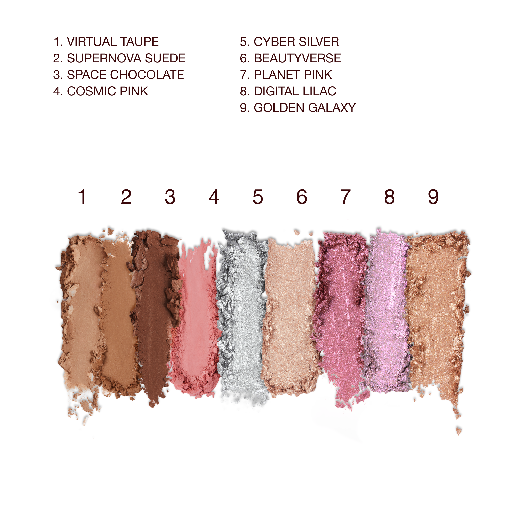THE BEAUTYVERSE PALETTE
