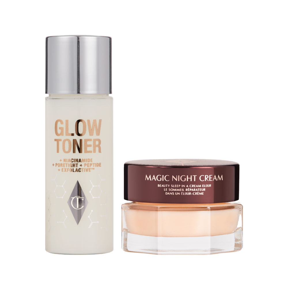 CHARLOTTE’S NIGHT-TIME GLOWING SKIN DUO