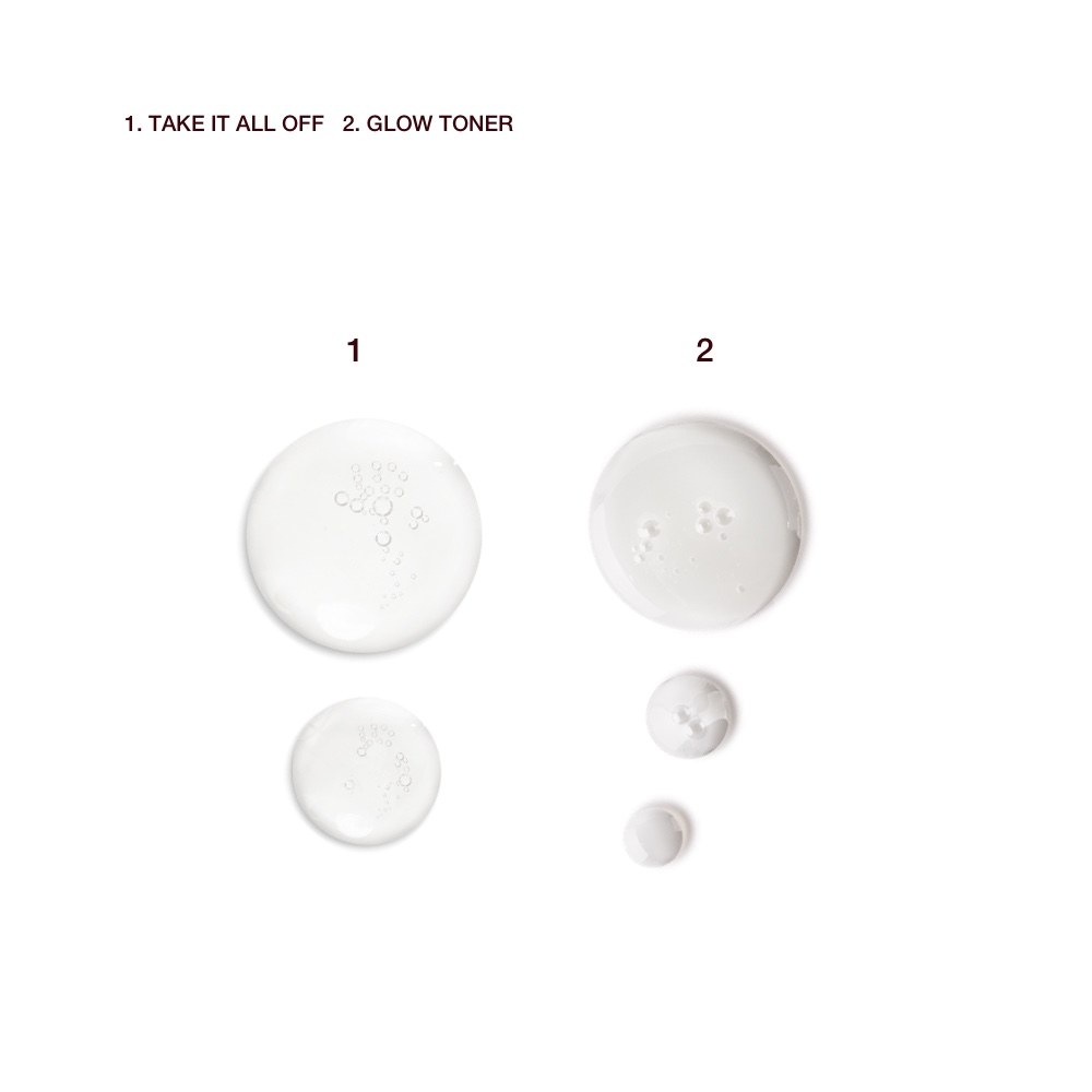 TAKE IT ALL OFF & GLOW