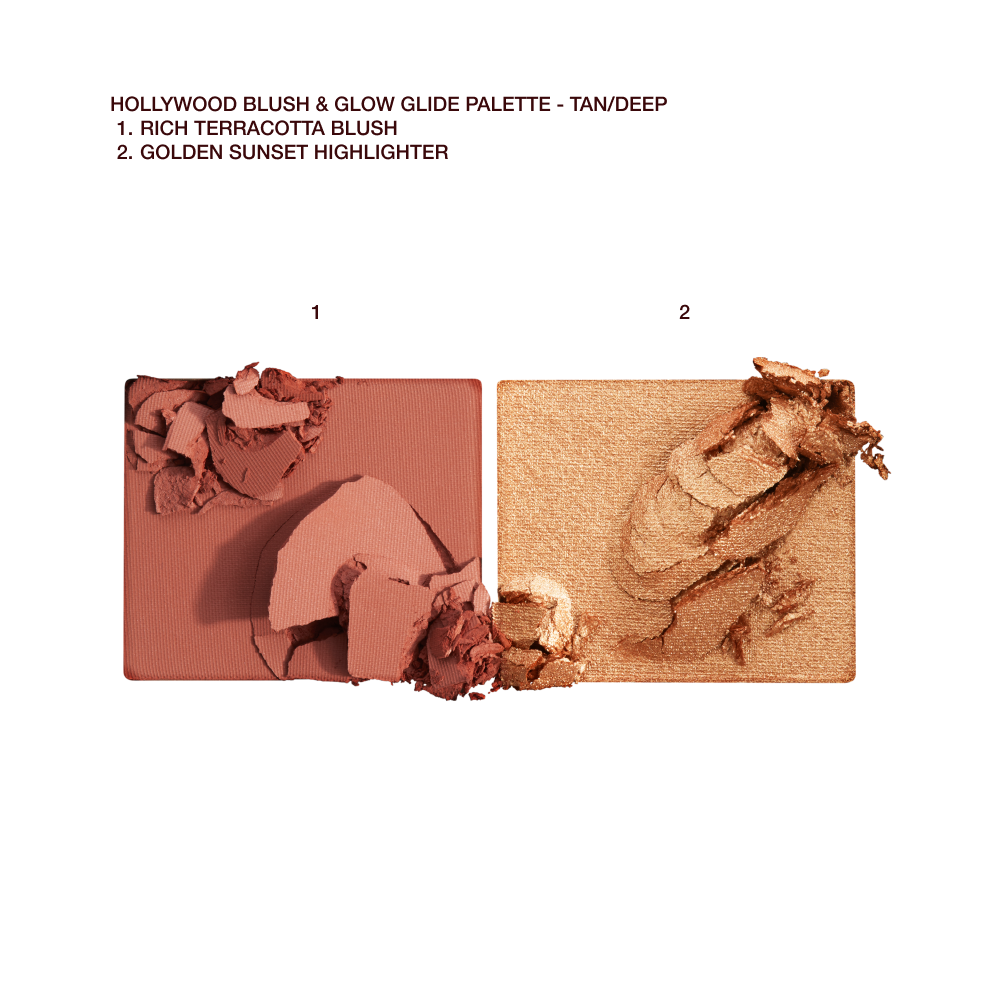 HOLLYWOOD BLUSH & GLOW GLIDE PALETTE