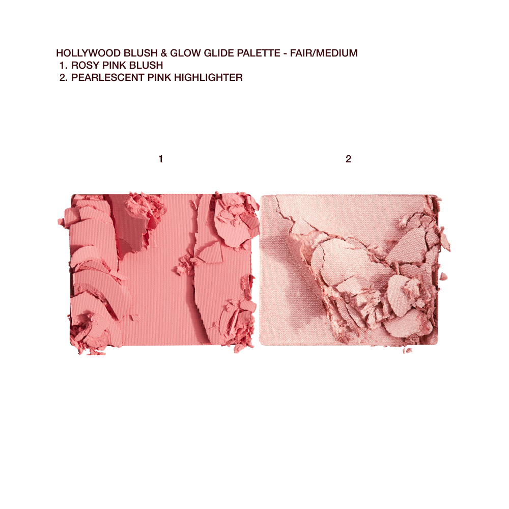 HOLLYWOOD BLUSH & GLOW GLIDE PALETTE