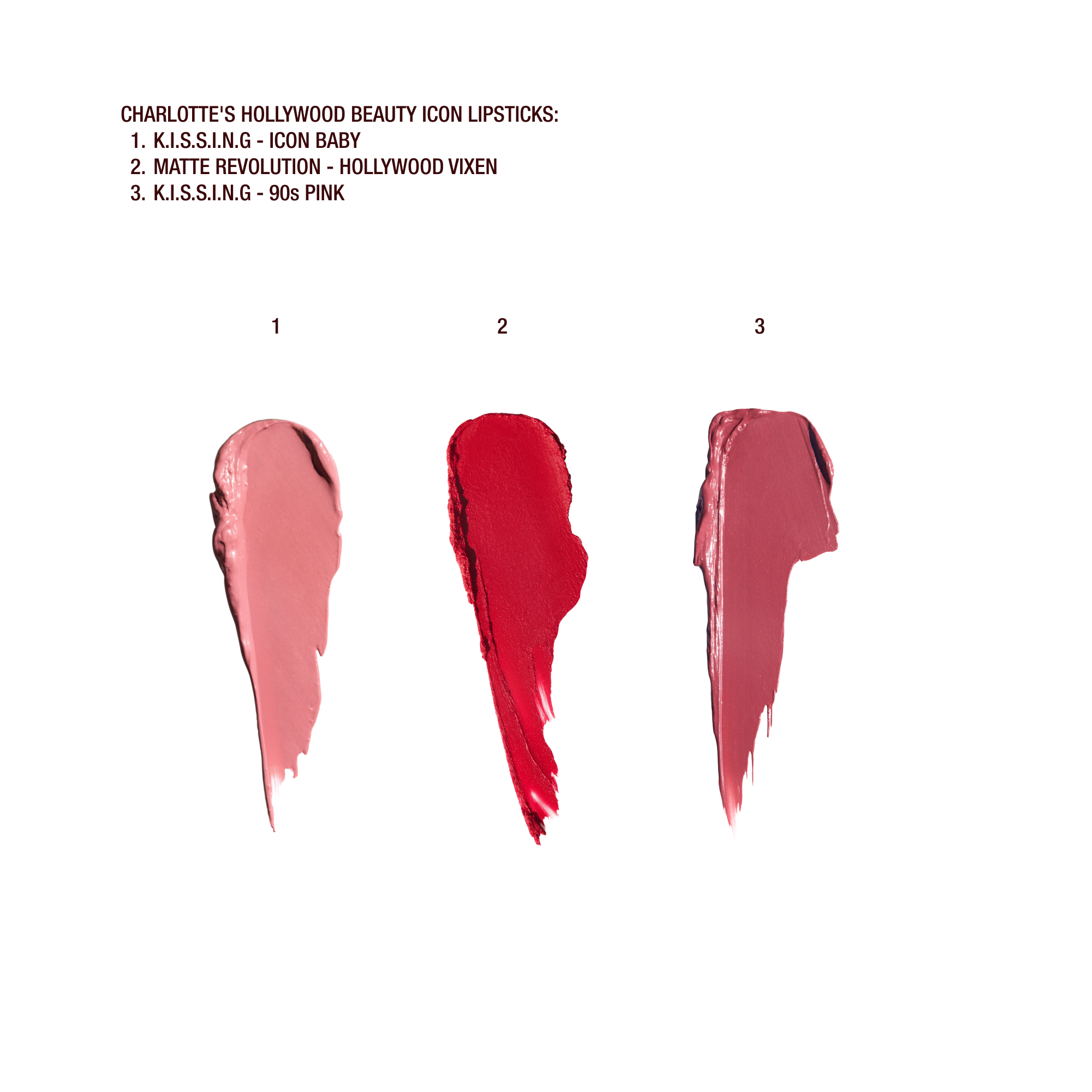 CHARLOTTE'S ICONIC HOLLYWOOD LIP TRIO