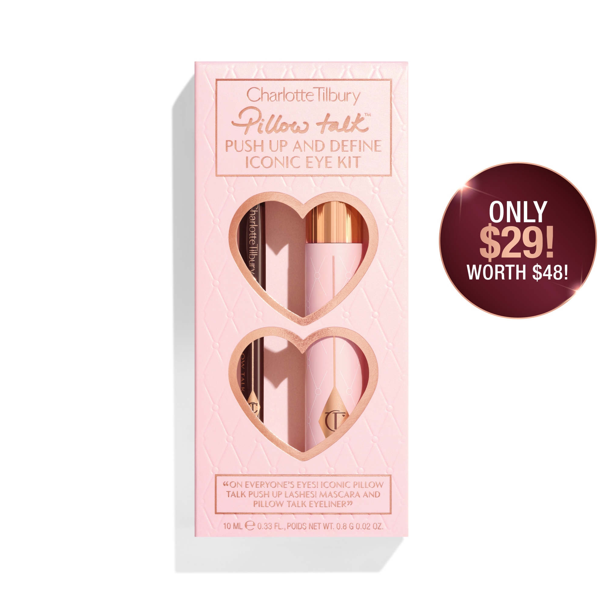 PILLOW TALK PUSH UP AND DEFINE ICONIC EYE KIT