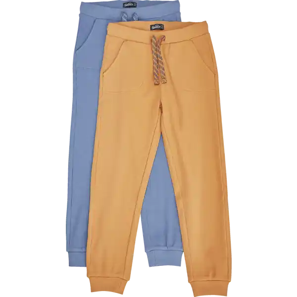 Kinder Joggpants 2er-Set, Gr. 110 / 116