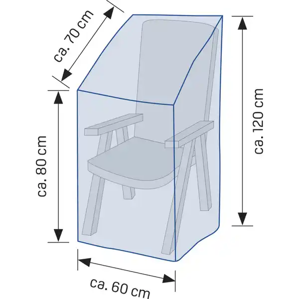 Abdeckhaube für Gartenstühle