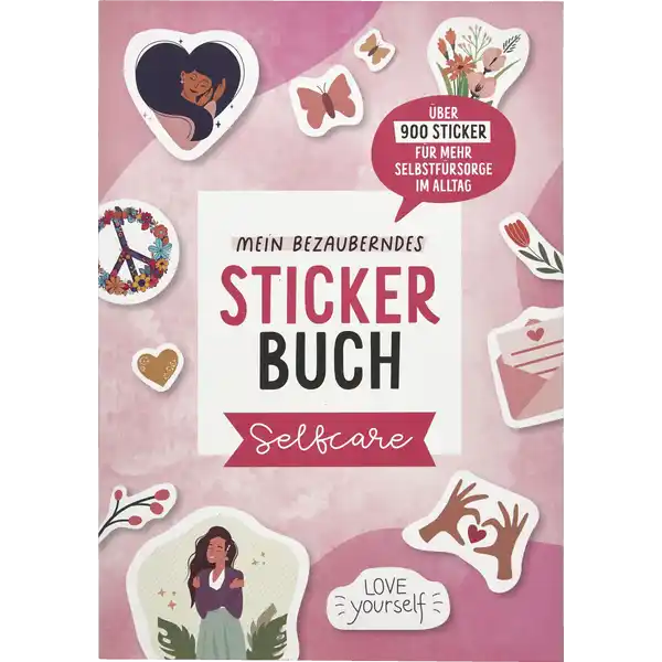 Mein bezauberndes Stickerbuch Selfcare
