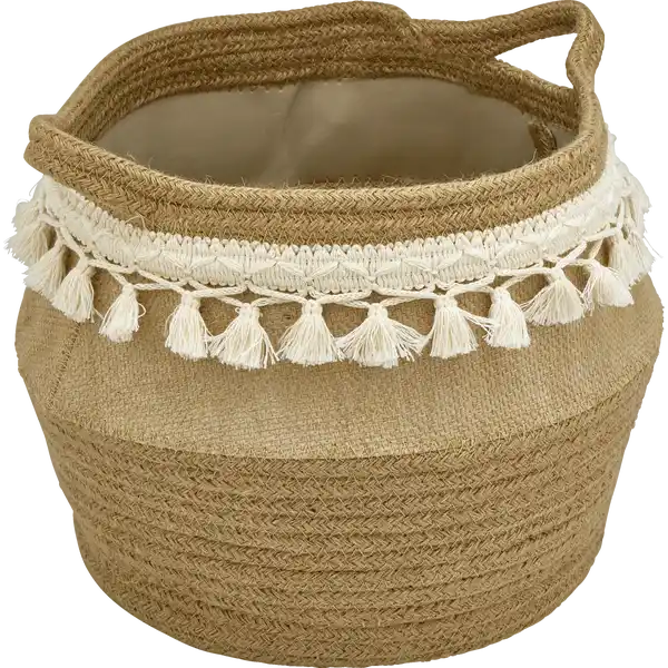 Jute-Aufbewahrungskorb
