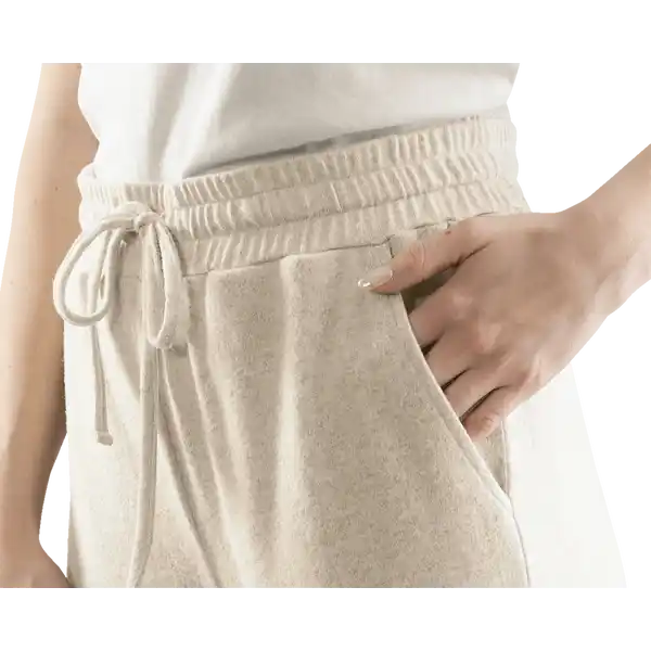 Strickhose beige-melange Gr. S (36 / 38)