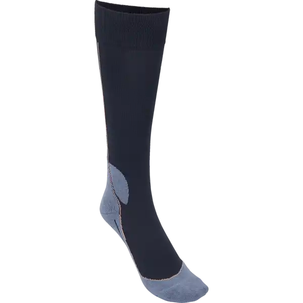 Sport-Funktionskniestrümpfe Blau Gr. 35 / 38