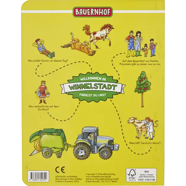 Wimmelbuch Bauernhof