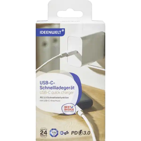 USB-C-Schnellladegerät