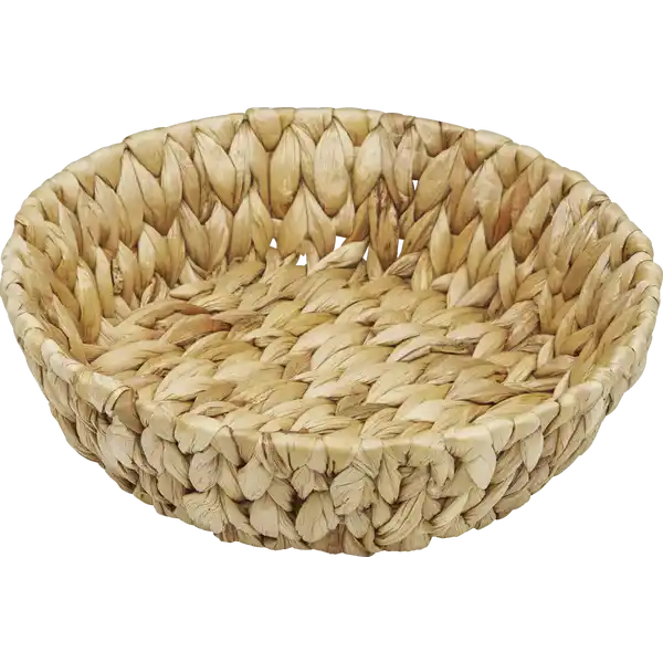 Flechtkorb flach rund