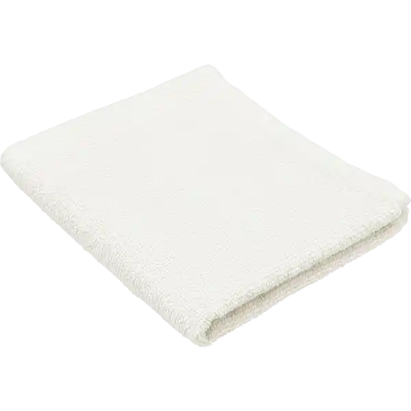 GÄSTETUCH 30X50CM weiß GOTS
