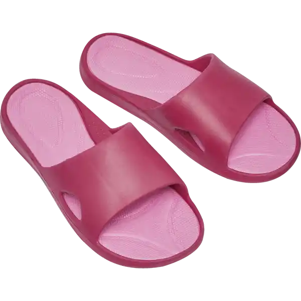 Badepantolette beere / rosa Gr. 39