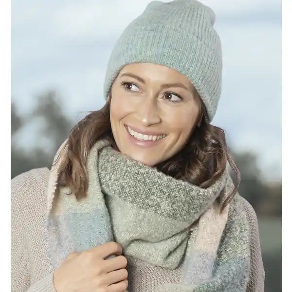 Strickmütze grün