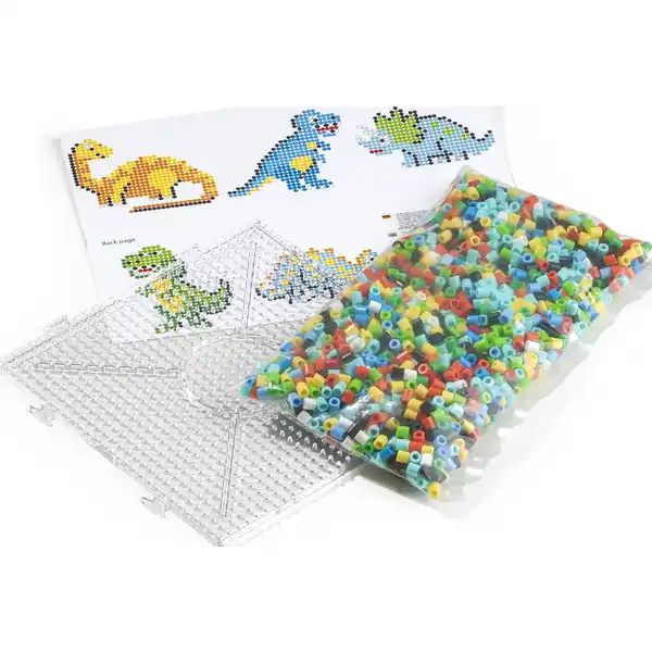 Bügelperlenset Dino