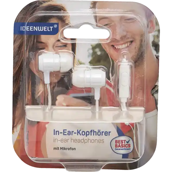 In-Ear-Kopfhörer weiß