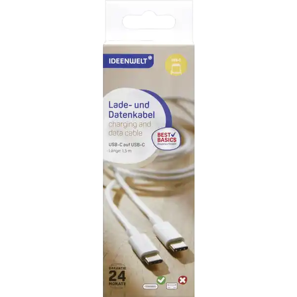 Ladekabel USB-C zu USB-C
