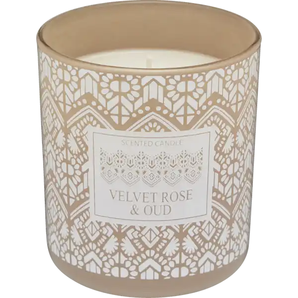 1-Docht Duftglas Boho Style Velvet Rose