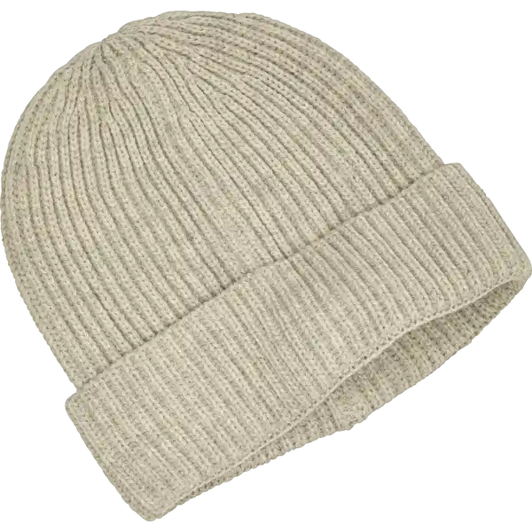 Strick Beanie beige