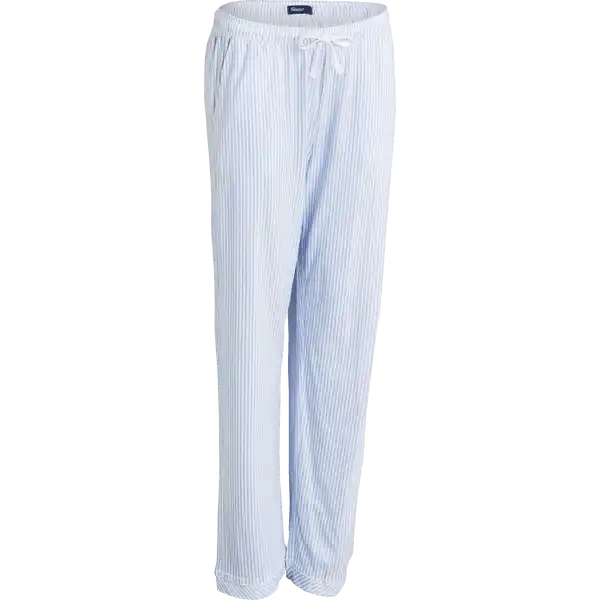 Pyjama 2-teilig, hellblau-weiß Gr. M